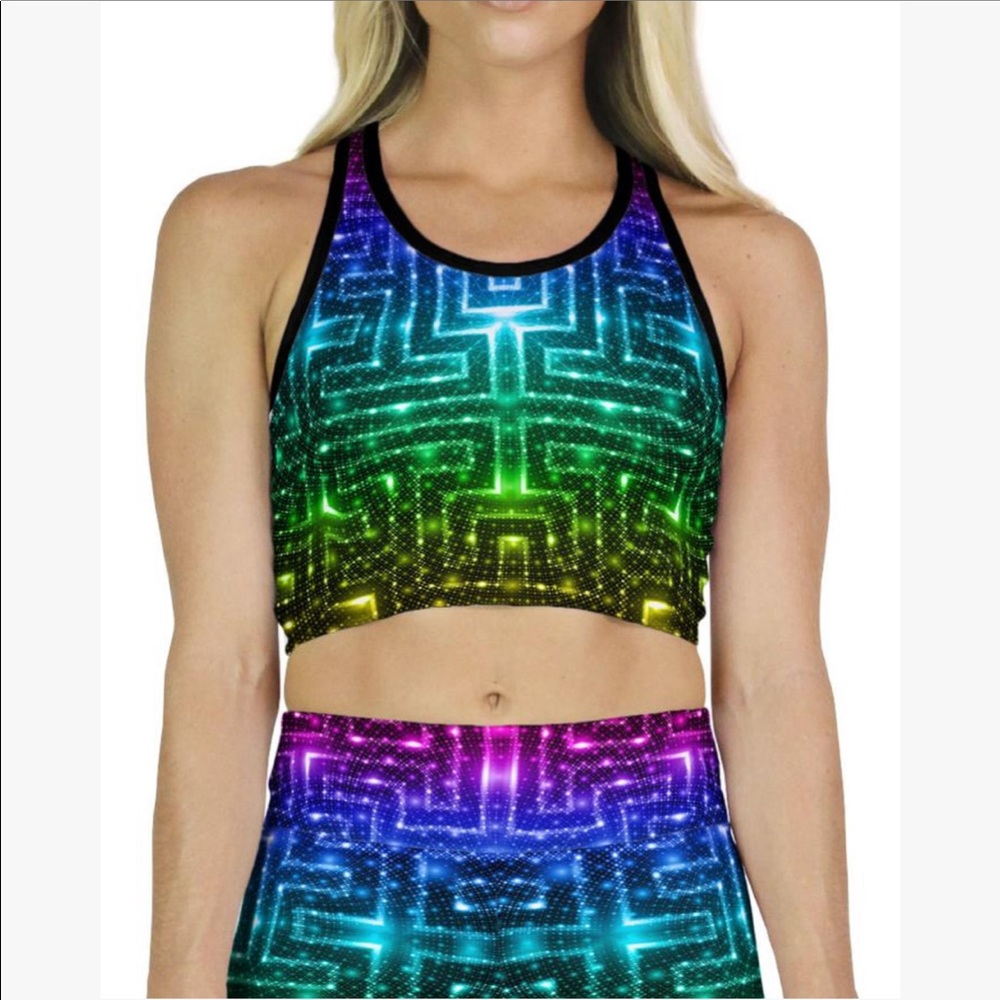 Pumayana Racerback crop top Maya